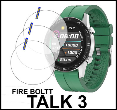 TWUAOP Screen Guard for FIRE BOLTT TALK 3(Pack of 3)