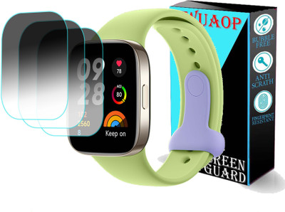 TWUAOP Screen Guard for REDMI WATCH 3 SMARTWATCH(Pack of 3)