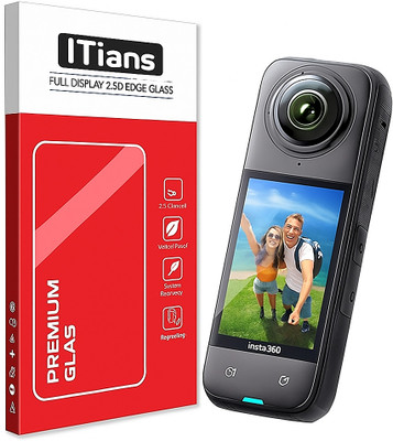 ITIANS Screen Guard for Action Pro Tempered Guard for Insta360 X4(Pack of 4)
