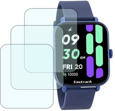 GPTECK Screen Guard for Fastrack Reflex Vox Smart Watch Screen Guard(Pack of 3)