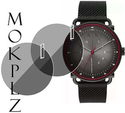 MOKPLZ Screen Guard for ARMANI EXCHANGE AX2902 ROCCO ANALOG WATCH(Pack of 2)