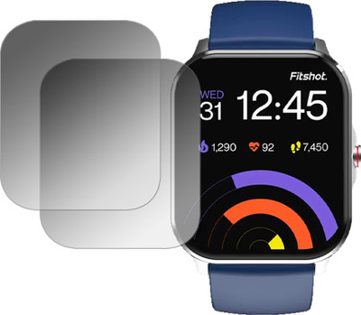 EJZATI Screen Guard for FITSHOT CONNECT 1.85 SMARTWATCH, SCREEN GUARD(Pack of 2)