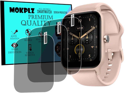 MOKPLZ Screen Guard for FASTRACK REFLEX NITRO SMARTWATCH(Pack of 3)