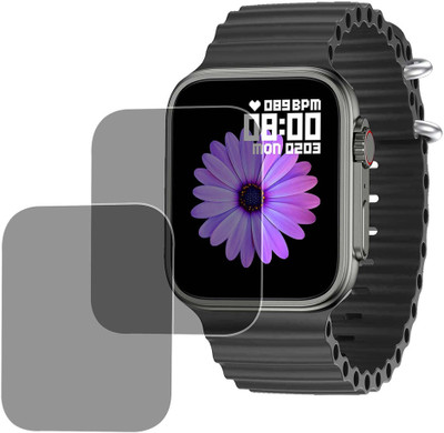 MOKPLZ Screen Guard for FIRE BOLTT EDGE SMARTWATCH(Pack of 2)