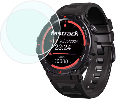 MOKPLZ Screen Guard for FASTRACK XTREME PRO SMARTWATCH(Pack of 2)