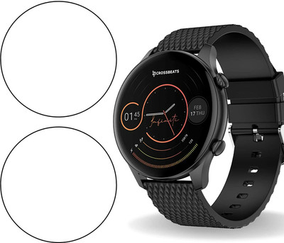 CUBES Screen Guard for Crossbeats Orbit Infinity | 1.39 Inch | Soft and Flexible | Touch Sensitive | Unbreakable | Ultra Thin military grade TPU Film (Not a glass tempered)(Pack of 2)