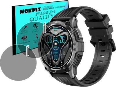 MOKPLZ Screen Guard for NOISE NOISEFIT FORCE PLUS SMARTWATCH(Pack of 2)