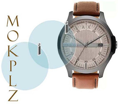 MOKPLZ Screen Guard for AX2414 ANALOG WATCH(Pack of 2)