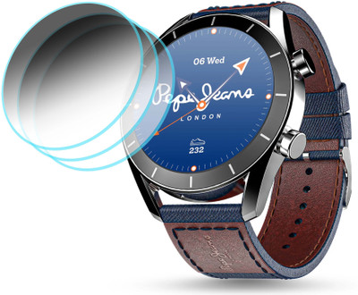 TWUAOP Screen Guard for PEBBLE X PEPE SMARTWATCH(Pack of 3)