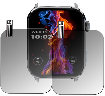 EZGER Screen Guard for beatXP Unbound Plus(Pack of 2)