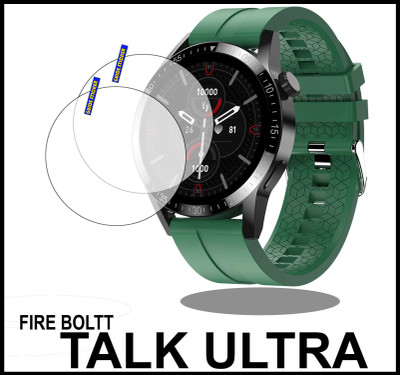 TWUAOP Screen Guard for FIRE BOLTT TALK ULTRA(Pack of 2)