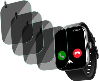 XAZE Screen Guard for boAt Wave Lynk Voice Smartwatch(Pack of 4)