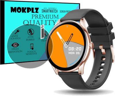 MOKPLZ Screen Guard for PEBBLE COSMOS BOLD SMARTWATCH(Pack of 1)