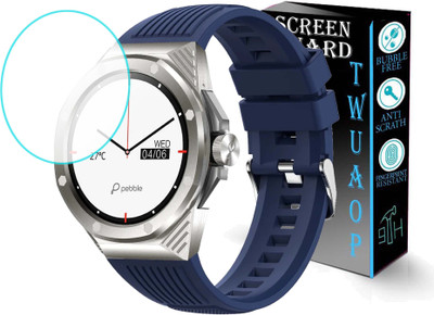 TWUAOP Screen Guard for PEBBLE ODYSSEY SMARTWATCH(Pack of 1)