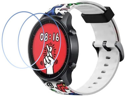 DVMART Screen Guard for (PO2) Mi Watch Color Keith Haring Edition(Pack of 2)
