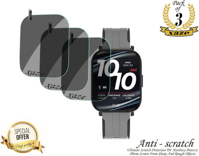 XAZE Screen Guard for Play Playfit XlPro Smartwatch(Pack of 3)