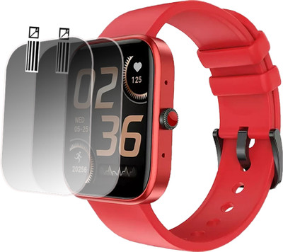 EJZATI Screen Guard for FIRE BOLTT NINJA CALL 2 SMARTWATCH(Pack of 2)