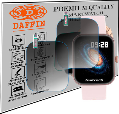 daffin Screen Guard for Fastrack Reflex Hello|BT Calling SMARTWATCH SCREENGUARD(Pack of 1)