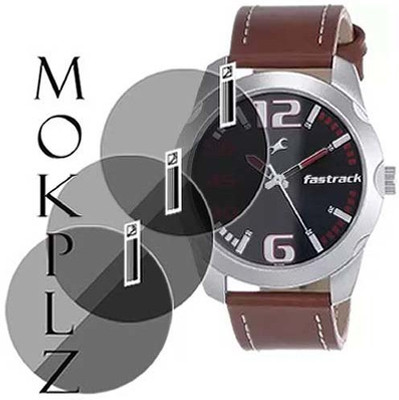 MOKPLZ Screen Guard for FASTRACK NM3123SLO5 ANALOG BLUE DIAL(Pack of 3)