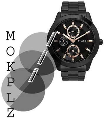 MOKPLZ Screen Guard for TIMEX TWEG18508 ANALOG(Pack of 3)