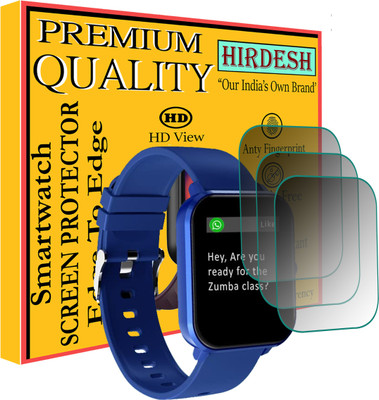 hirdesh Screen Guard for pTron Force X11.(Pack of 3)