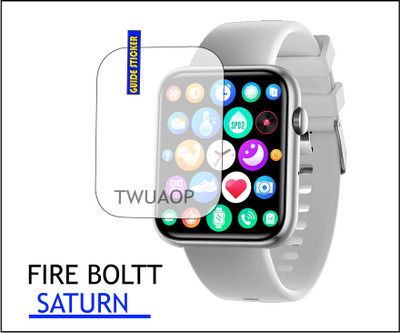 TWUAOP Screen Guard for FIRE BOLTT SATURN(Pack of 1)