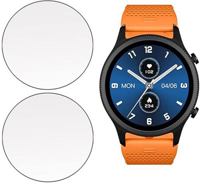 LIGHTWINGS Screen Guard for Screen Guard For Noise Noisefit Halo Smart Watch (1.43 (P-2)(Pack of 2)