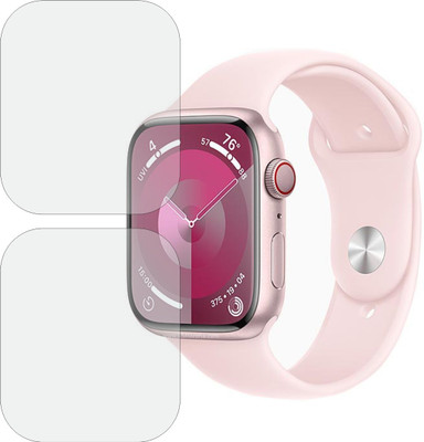 MOBART Edge To Edge Screen Guard for Apple Watch Series 9 Aluminum 41mm Gps(Pack of 2)