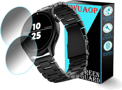 TWUAOP Screen Guard for BOULT STRIKER PRO SMARTWATCH(Pack of 2)