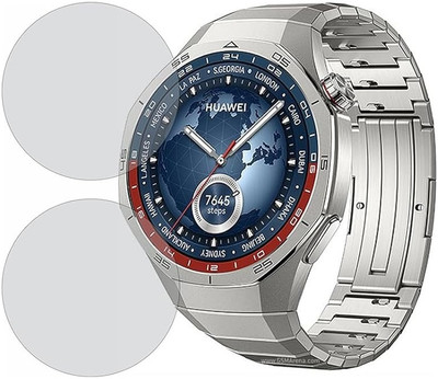 CUBES Screen Guard for Huawei Watch GT 5 PRO 46mm, AMOLED Display Smartwatch | Touch Sensitive | Unbreakable | Ultra Thin | Edge To Edge TPU Film(Pack of 2)