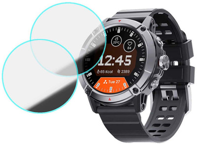 MOKPLZ Screen Guard for AMBRANE CREST PRO SMARTWATCH(Pack of 2)