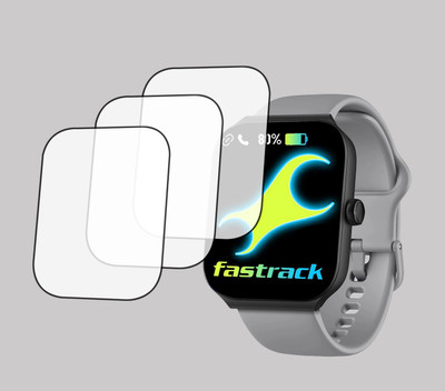 EJZATI Screen Guard for FASTRACK REVOLTT FS1 MAX SMARTWATCH, SCREEN GUARD(Pack of 3)