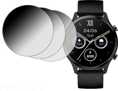 EJZATI Screen Guard for NOISEFIT EVOLVE 3 SMARTWATCH(Pack of 3)