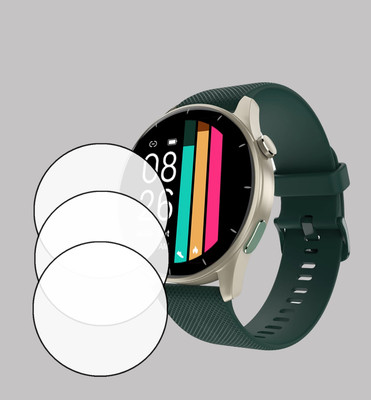 EJZATI Screen Guard for NOISEFIT CREW SMARTWATCH, SCREEN GUARD(Pack of 3)