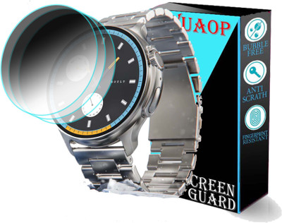 TWUAOP Screen Guard for BOULT ROVER ULTRA SMARTWATCH(Pack of 3)