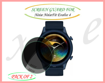 XAZE Screen Guard for Noise NoiseFit Evolve 4 Smartwatch(Pack of 2)