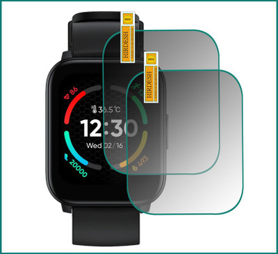 daffin Screen Guard for Realme TechLife Watch S100(Pack of 2)