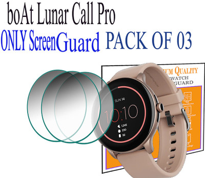 daffin Screen Guard for boAt Lunar Call Pro(Pack of 3)