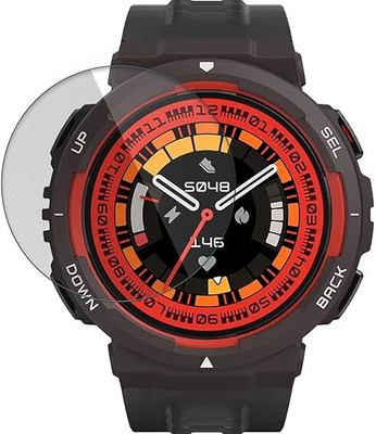 Aaruteck Screen Guard for Amazfit Active Edge |Ultrathin 0.33mm 9H anti shock flexible Screen Guard(Pack of 1)