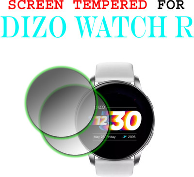 EJZATI Screen Guard for DIZO WATCH R SMARTWATCH(Pack of 2)
