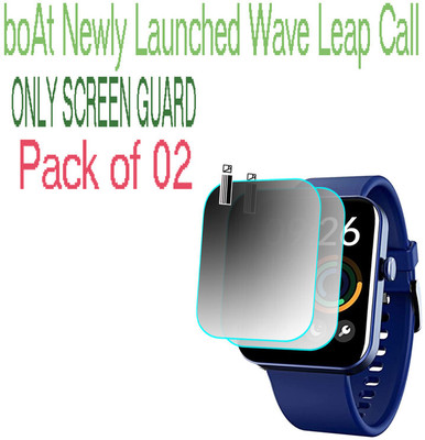 daffin Screen Guard for boAt Wave Leap Call(Pack of 2)