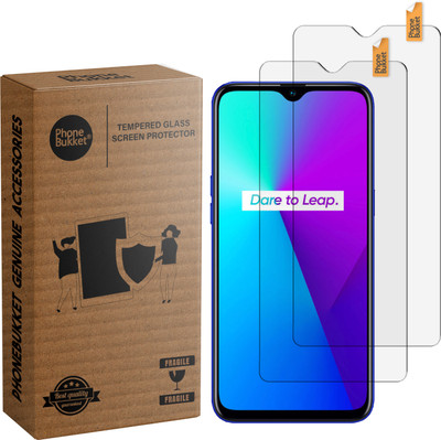 MobileBukket Screen Guard for Realme 3i(Pack of 2)