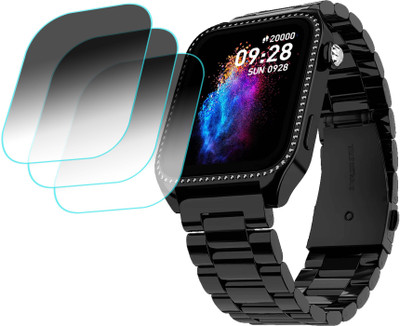 TWUAOP Screen Guard for FIRE BOLTT XELOR SMARTWATCH(Pack of 3)