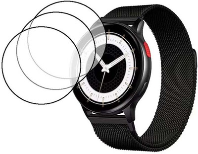 MOKPLZ Screen Guard for FIRE BOLTT ECLIPSE LUXE SMARTWATCH(Pack of 3)