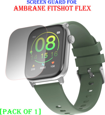 EJZATI Screen Guard for AMBRANE FITSHOT FLEX SMARTWATCH(Pack of 1)