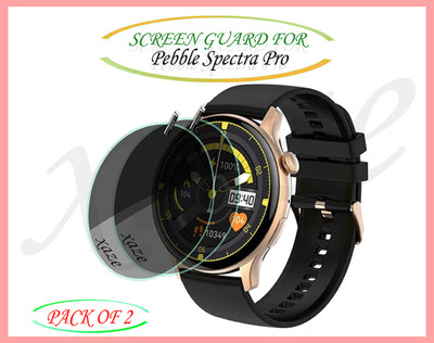 XAZE Screen Guard for Pebble Spectra Pro Smartwatch(Pack of 2)
