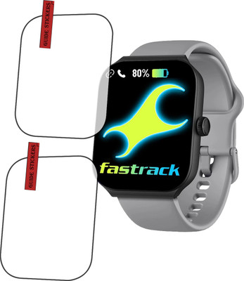 ejzatex Screen Guard for FASTRACK REVOLTT FS1 MAX SMARTWATCH, SCREEN GUARD(Pack of 2)