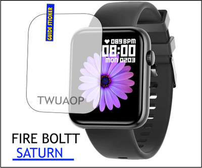 TWUAOP Screen Guard for FIRE BOLTT SATURN(Pack of 1)