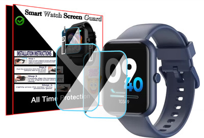 HIDEOUS Screen Guard for DIZO Watch D Plus.(Pack of 2)