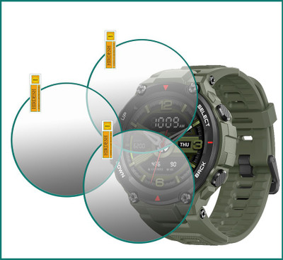 HIDEOUS Screen Guard for AMAZFIT T REX(Pack of 3)
